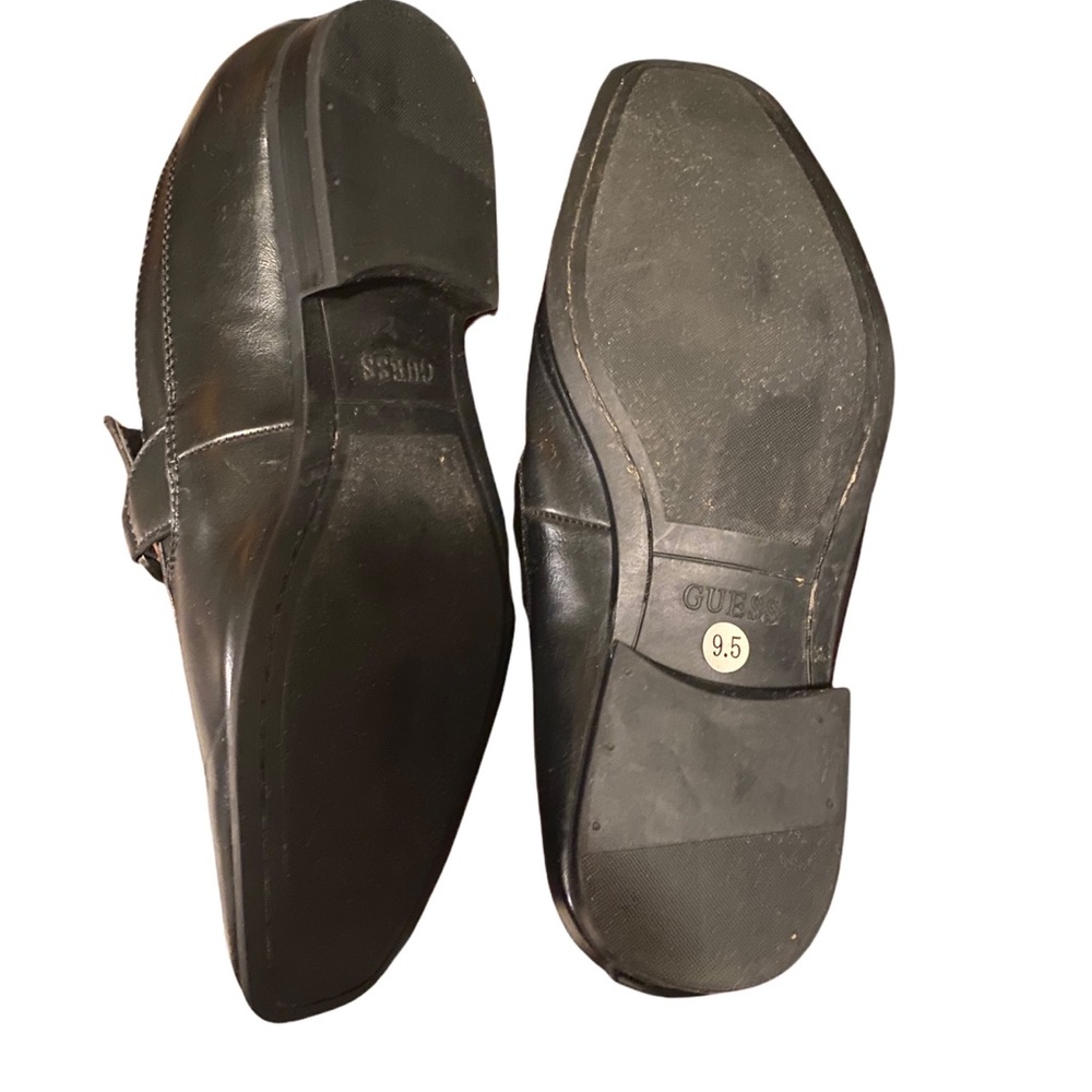 Mens Guess dress shoes size 9.5 black - Picture 5 of 5